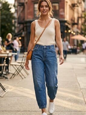 Barrel jeans